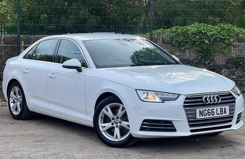 White Used 2017 Audi A4 Sport Sedan | £6,750 (Fair price) - Image 1/3