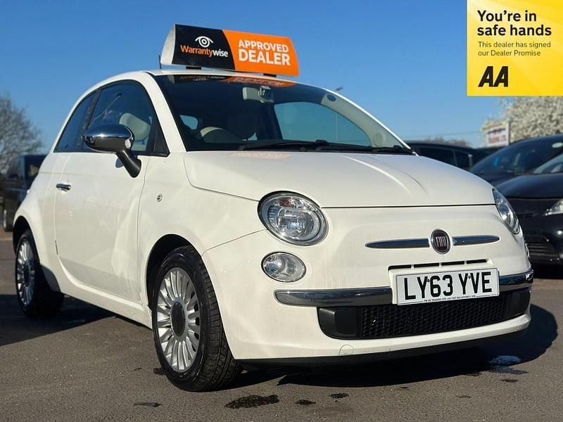 White Used 2014 Fiat 500 Hatchback | £5,295 (Super price) - Image 1/4