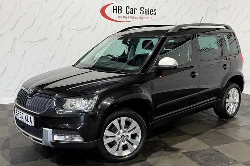 Black Used 2017 Skoda Yeti SE L SUV | £9,999 (Fair price) - Image 1/1