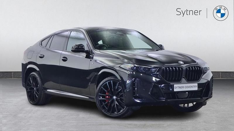 Black Used 2025 BMW X6 M Sport SUV | £72,500 - Image 1/4