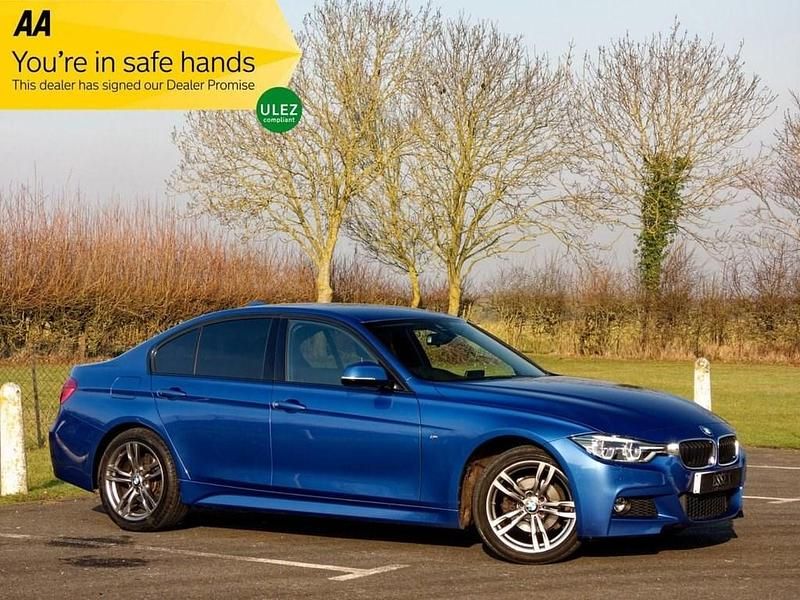 Blue Used 2018 BMW 320 M Sport Sedan | £14,395 (Fair price) - Image 1/4
