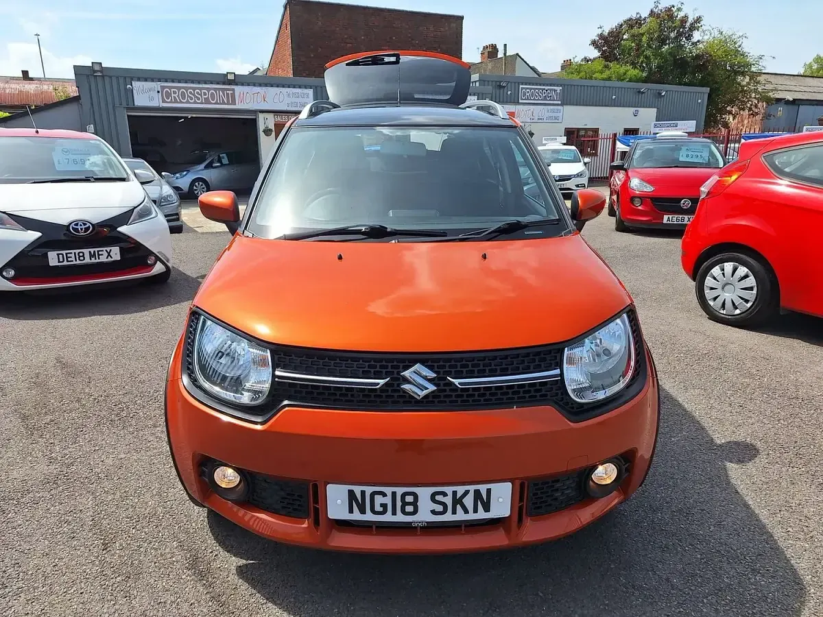 Used Suzuki Ignis SZ-T 90 HP (66 kW) 2018 Orange SUV