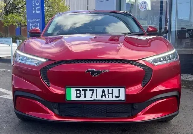 Used Ford Mustang Standard Range 269 HP (197 kW) 2021 Red Hatchback