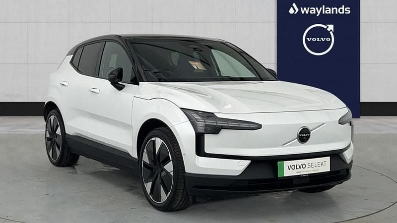 White Used 2024 Volvo EX30 Ultra SUV | £30,291 (Fair price) - Image 1/4