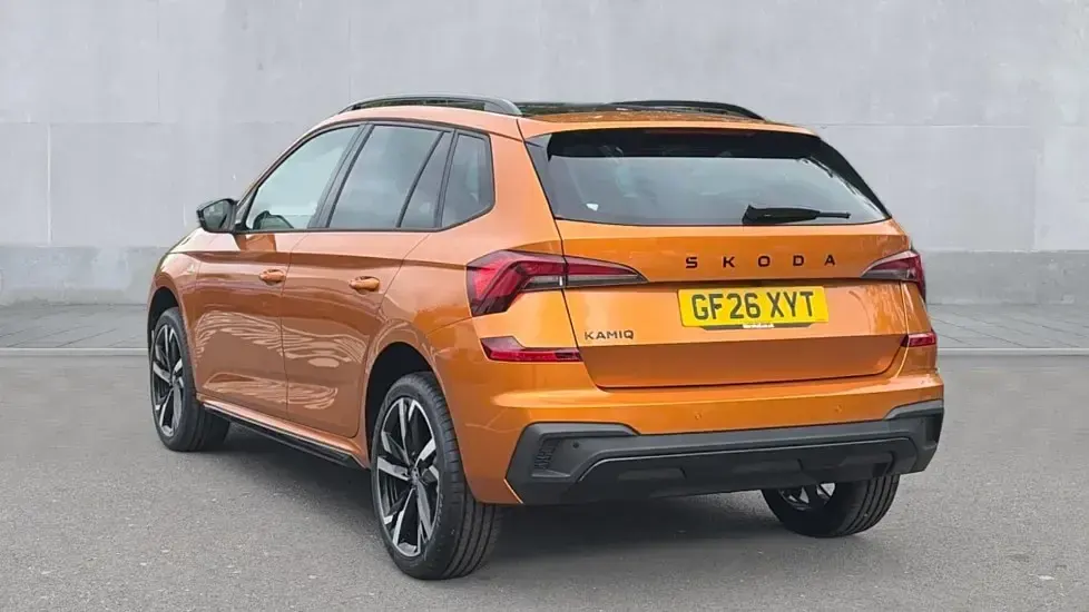 Used Skoda Kamiq Monte Carlo 150 HP (110 kW) 2026 Phoenix orange metallic SUV