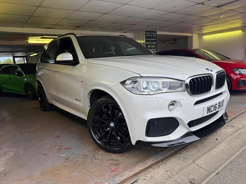 White Used 2016 BMW X5 M Sport SUV | £19,490 (Fair price) - Image 1/4