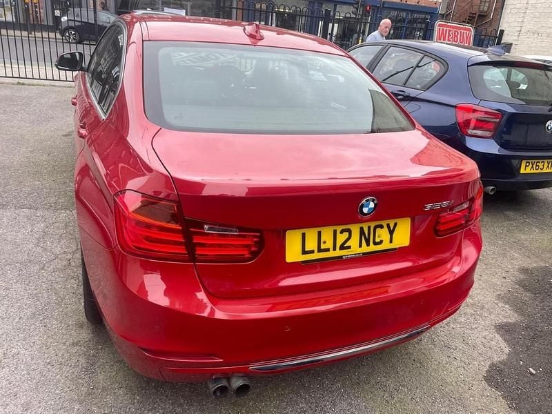 Used BMW 328 Luxury Line 2012 Red Sedan