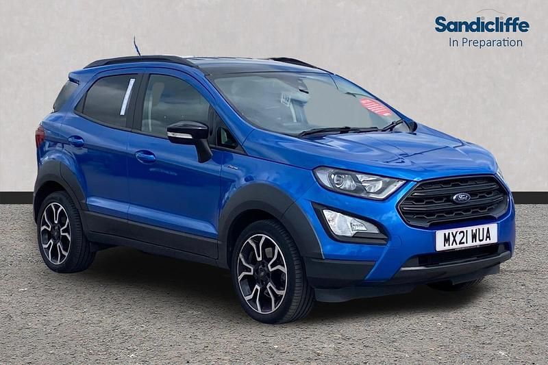 Used Ford Ecosport Active 125 HP (91 kW) 2022 Blue SUV