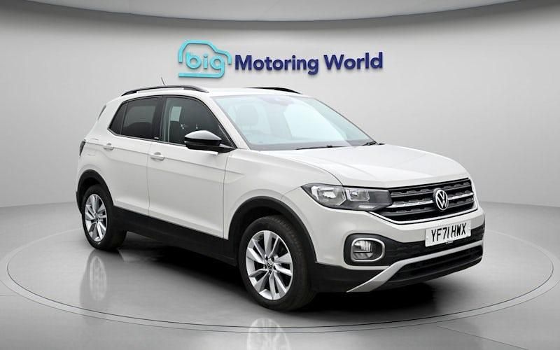 Used VW T-Cross Active 110 HP (80 kW) 2021 Grey SUV