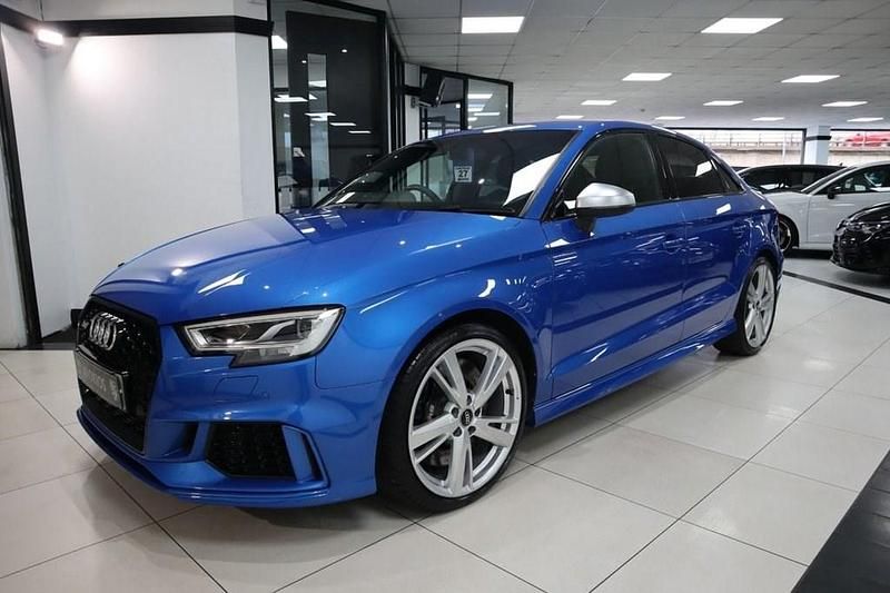 Used Audi RS3 Comfort 400 HP (294 kW) 2019 Blue Sedan