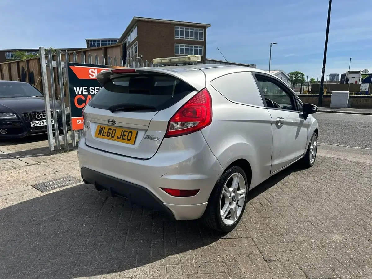 Used Ford Fiesta Sport 2010 Silver Van