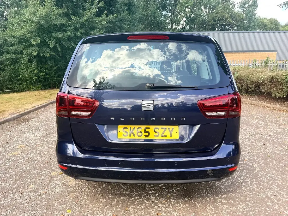 Used Seat Alhambra Ecomotive 150 HP (110 kW) 2015 Blue MPV