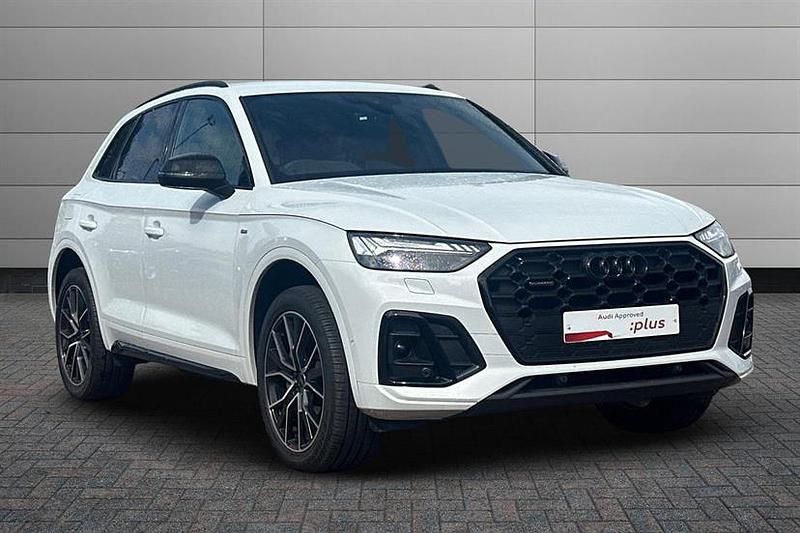 White Used 2024 Audi Q5 Black Edition SUV | £40,999 (A bit pricey) - Image 1/4