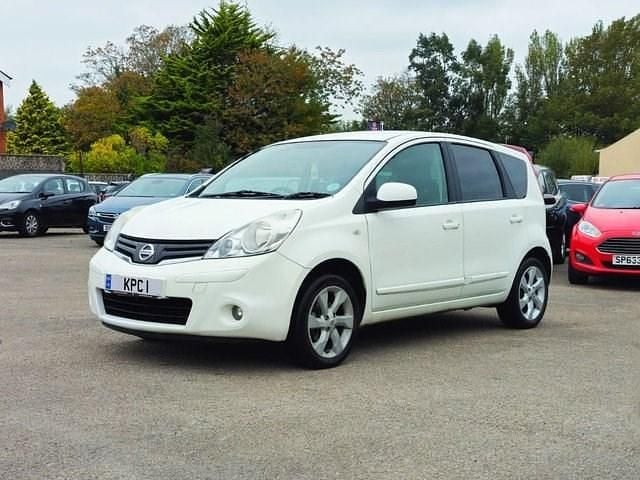 Used Nissan Note N-TEC 88 HP (64 kW) 2009 White MPV
