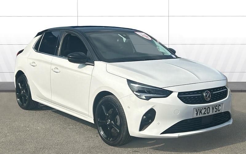 Used Vauxhall Corsa Elite 101 HP (74 kW) 2020 White Hatchback