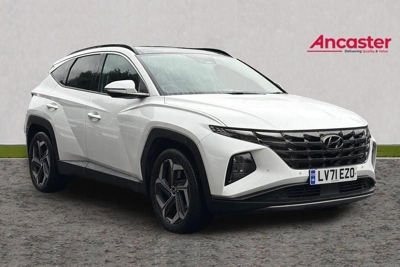 White Used 2021 Hyundai Tucson Ultimate SUV | £20,499 (Expensive) - Image 1/4