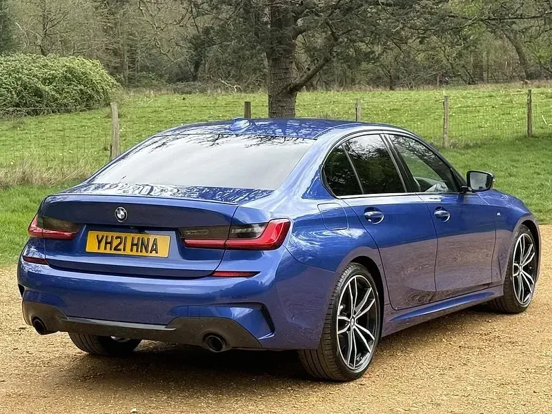 Used BMW 320 M Sport 2021 Blue Sedan