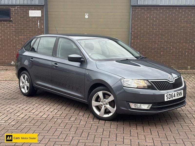 Used Skoda Rapid SE 105 HP (77 kW) 2014 Grey Hatchback