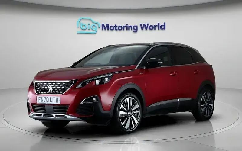 Used Peugeot 3008 Premium 131 HP (96 kW) 2020 Red SUV