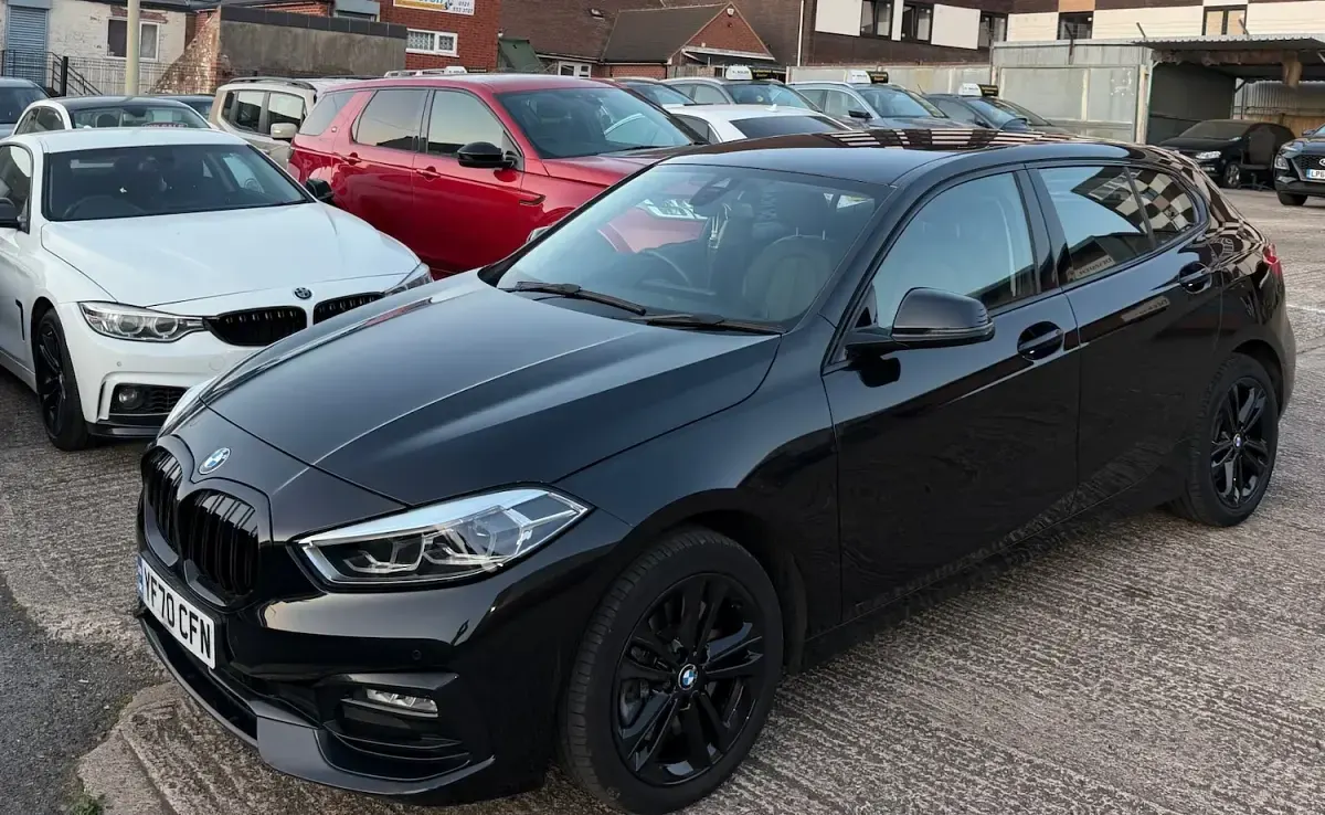 Used BMW 120 Sport Line 2020 Black Hatchback