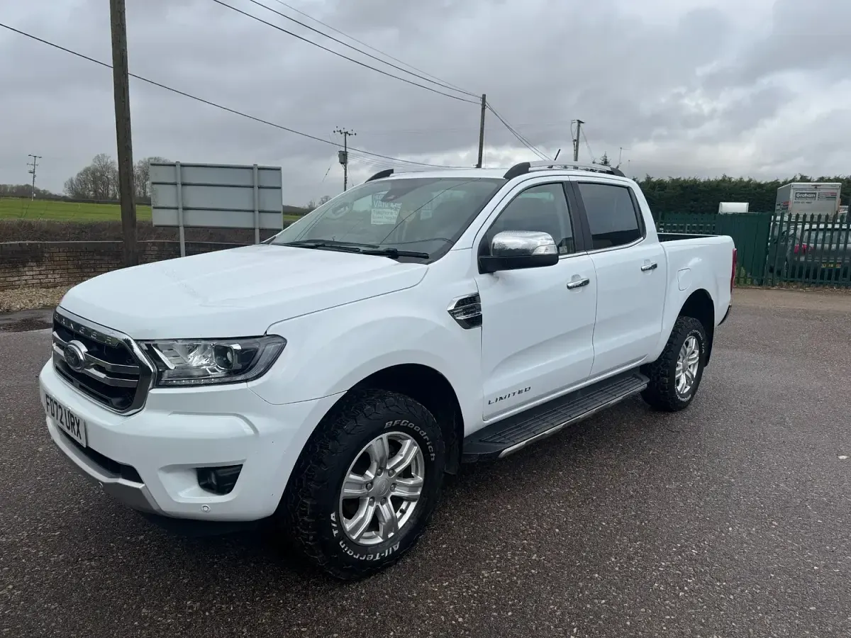 Used Ford Ranger Limited 2023 White Pickup