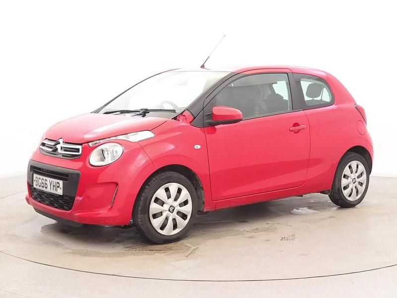 Used Citroën C1 Feel 68 HP (50 kW) 2016 Red Hatchback