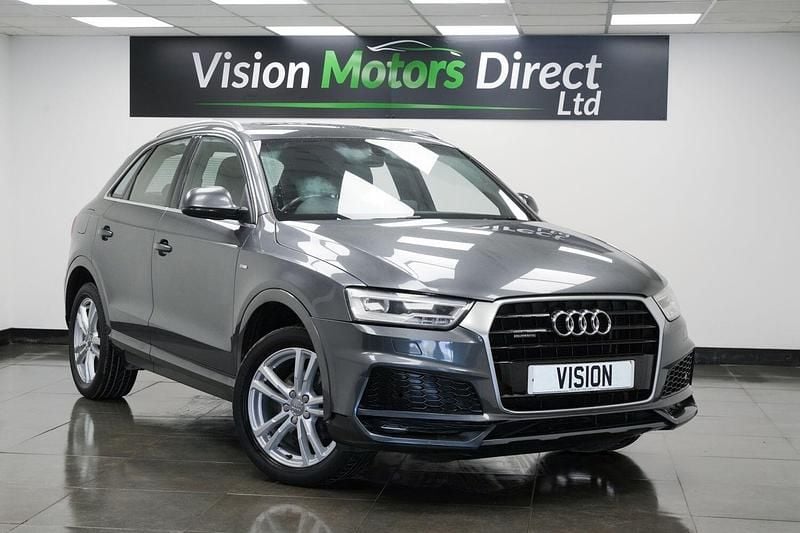 Used Audi Q3 S-Line 150 HP (110 kW) 2017 Grey SUV