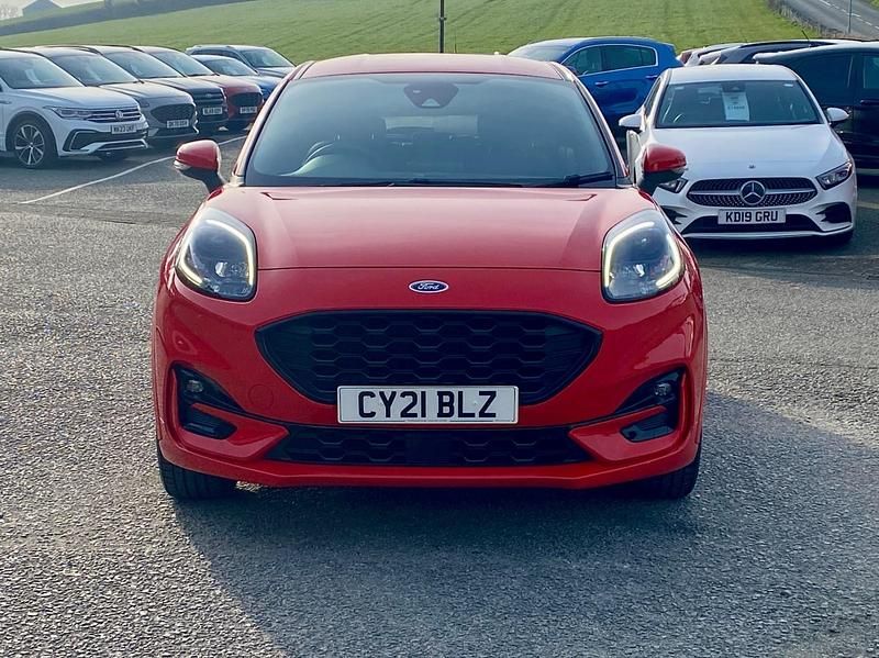 Używany Ford Puma ST-Line X 125 KM (91 kW) 2021 Czerwony SUV
