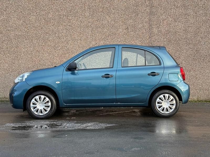 Used Nissan Micra Visia 2015 Blue Hatchback