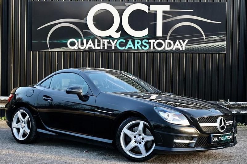 Used Mercedes SLK250 AMG 204 HP (150 kW) 2012 Black Cabriolet