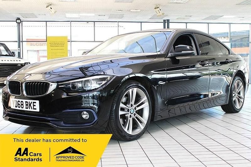 Black Used 2018 BMW 420 Sport Line Coupe | £15,100 (Fair price) - Image 1/3