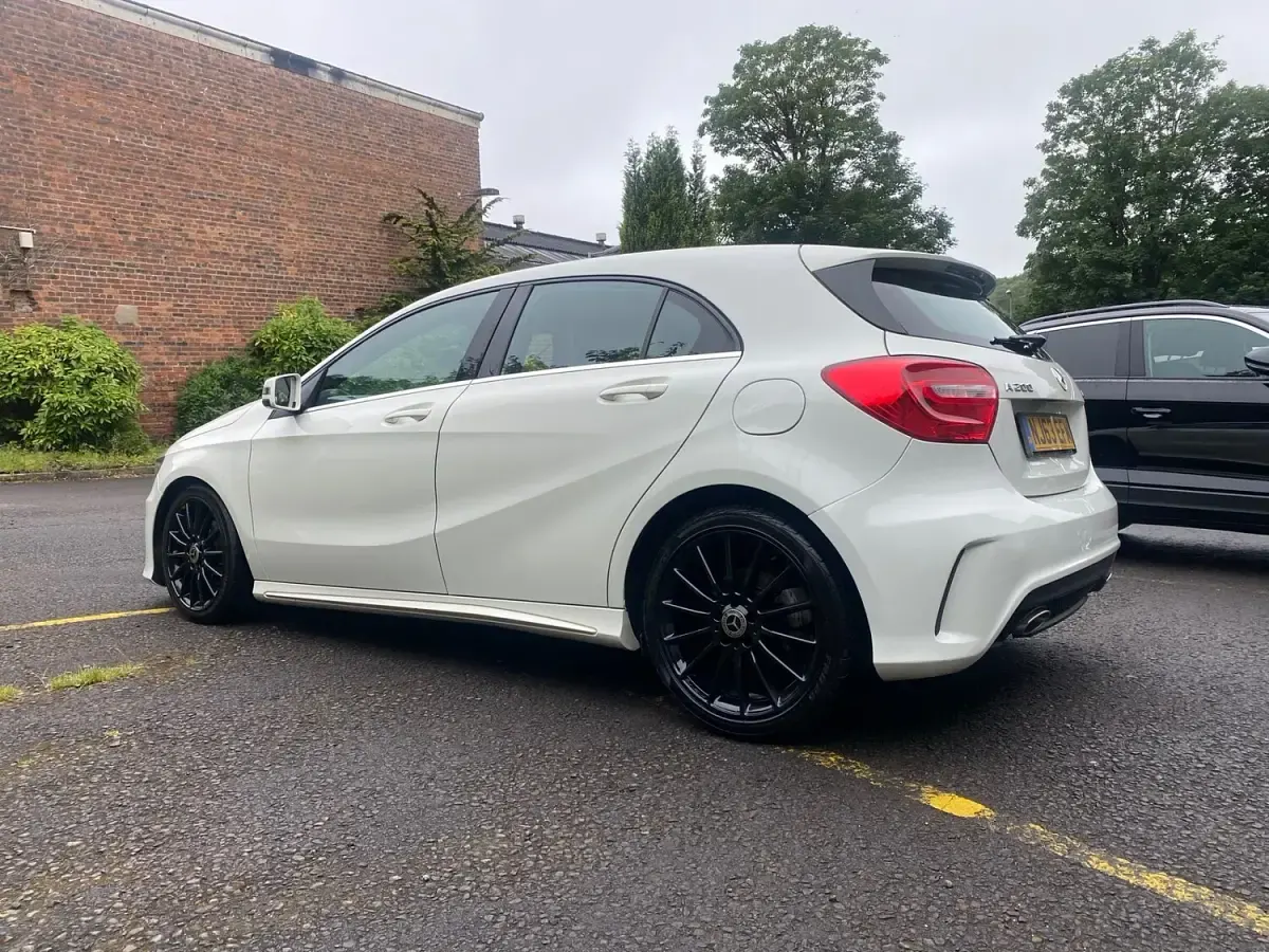 Used Mercedes A200 AMG 2013 White Hatchback