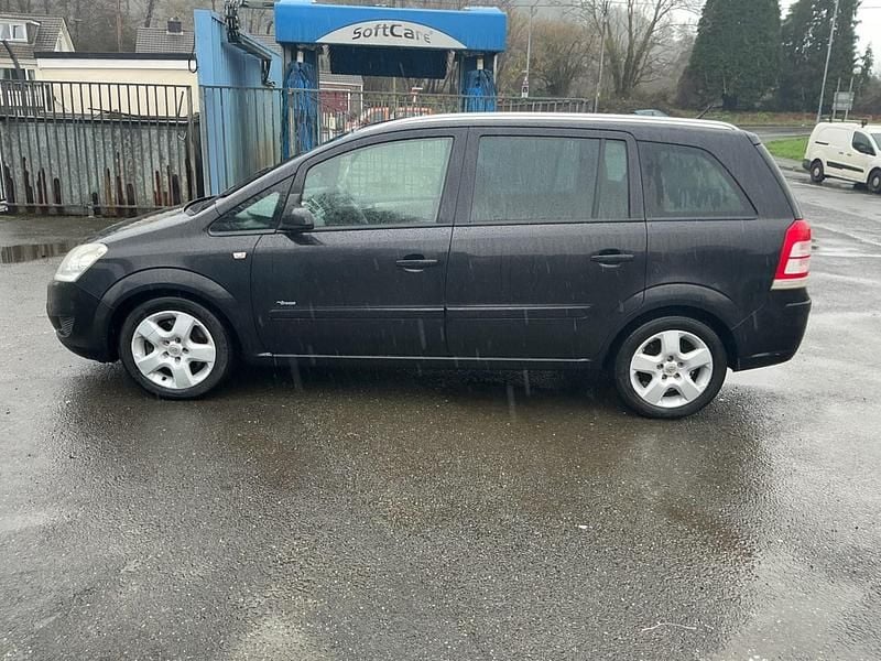 Used Vauxhall Zafira 2009 Black MPV