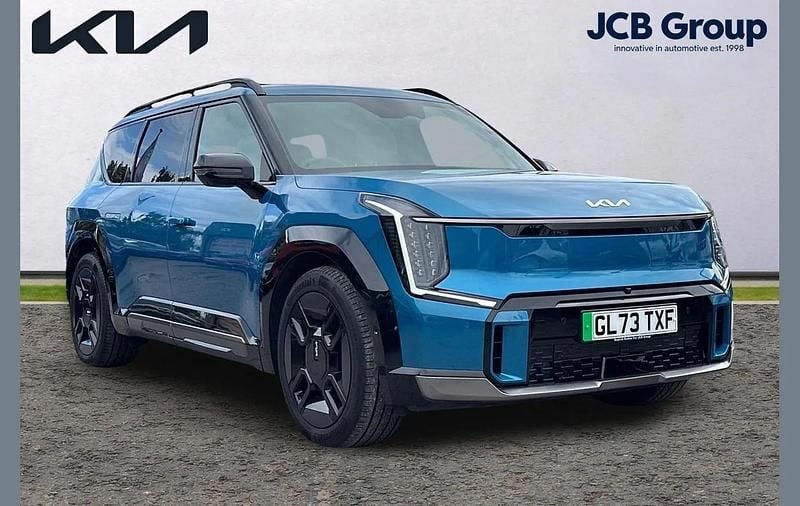 Blue Used 2024 Kia EV9 GT-Line S SUV | £52,290 (Good price) - Image 1/4