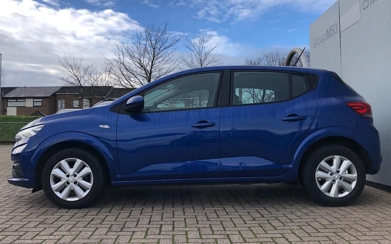 Used Dacia Sandero Comfort 91 HP (66 kW) 2022 Blue Hatchback