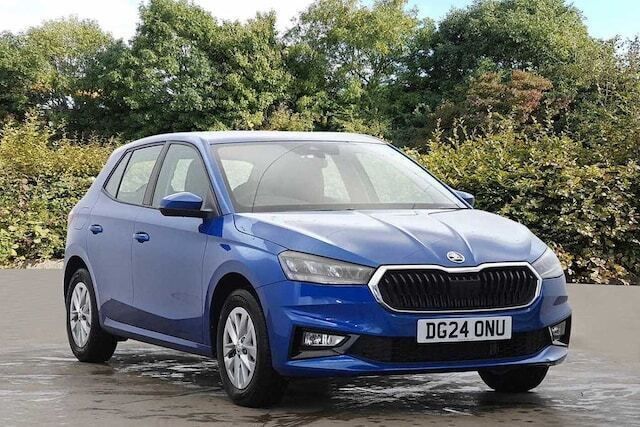 Race blue metallic Used 2024 Skoda Fabia Comfort Hatchback | £15,995 (Fair price) - Image 1/4