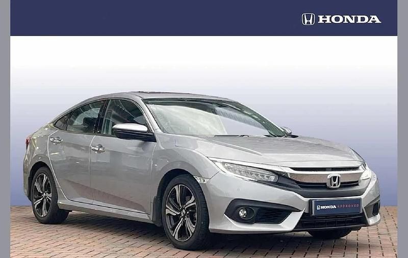 Silver Used 2019 Honda Civic EX Sedan | £16,599 (A bit pricey) - Image 1/4