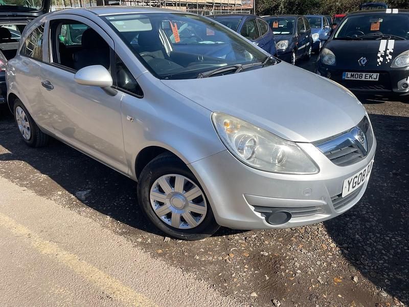 Used Vauxhall Corsa 2008 Silver Hatchback