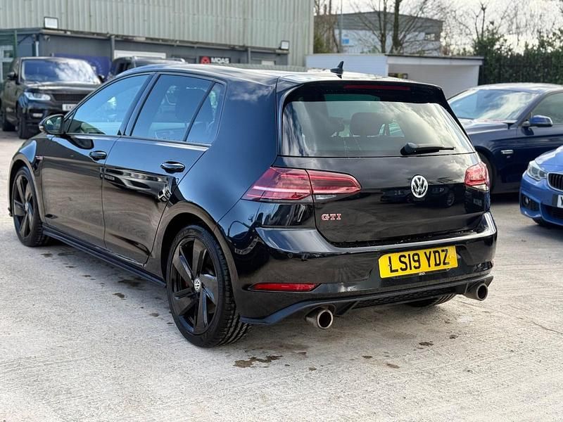 Used VW Golf VII GTI 245 HP (180 kW) 2019 Black Hatchback