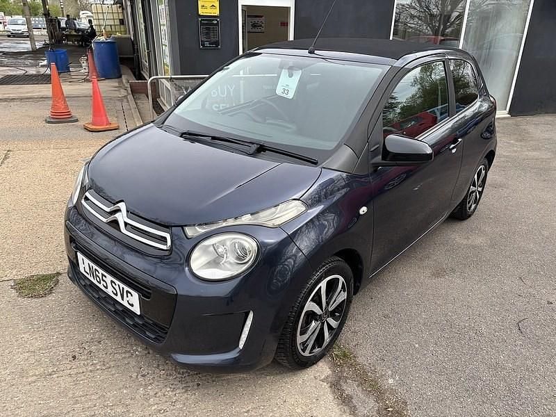Used Citroën C1 Flair 68 HP (50 kW) 2015 Blue Hatchback