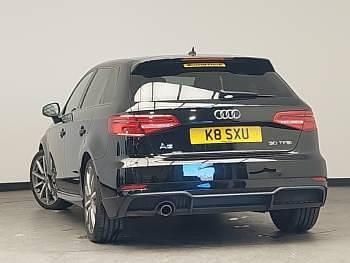 Used Audi A3 Black Edition 116 HP (85 kW) 2019 Black Sedan