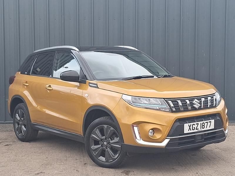 Yellow Used 2022 Suzuki Vitara SZ-T SUV | £17,698 (Fair price) - Image 1/4