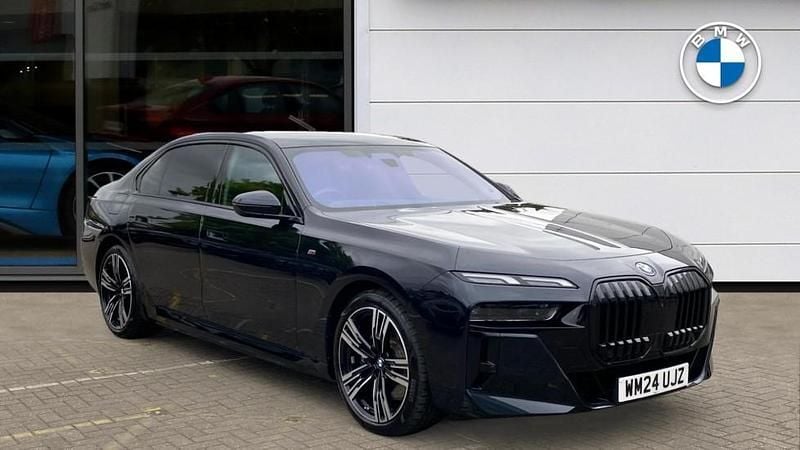 Black Used 2024 BMW 750e M Sport Sedan | £80,806 (Expensive) - Image 1/4