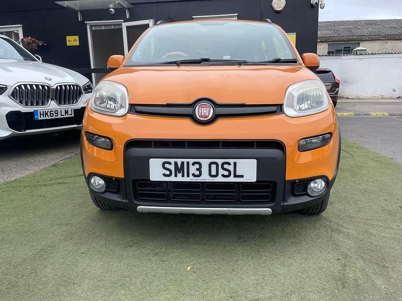 Used Fiat Panda 4x4 75 HP (55 kW) 2013 Orange Hatchback