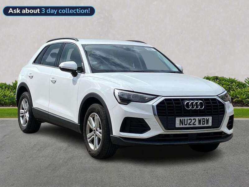White Used 2022 Audi Q3 Design SUV | £23,319 (Good price) - Image 1/4