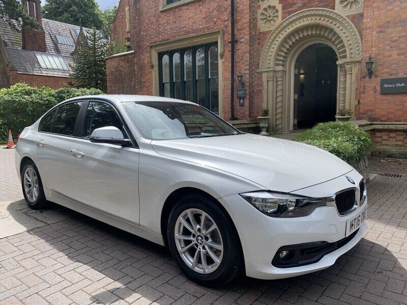 White Used 2016 BMW 320 Efficient Dynamics Sedan | £9,232 (Fair price) - Image 1/4