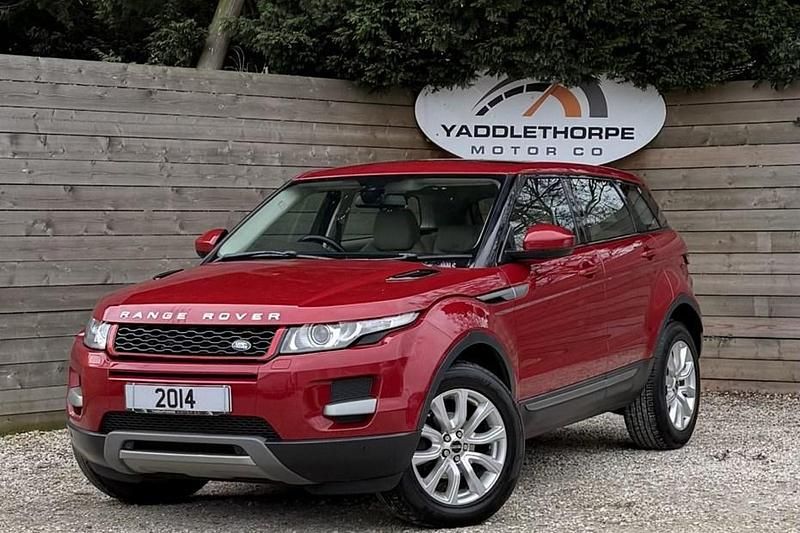 Used Land Rover Range Rover evoque Pure 190 HP (139 kW) 2014 Red SUV