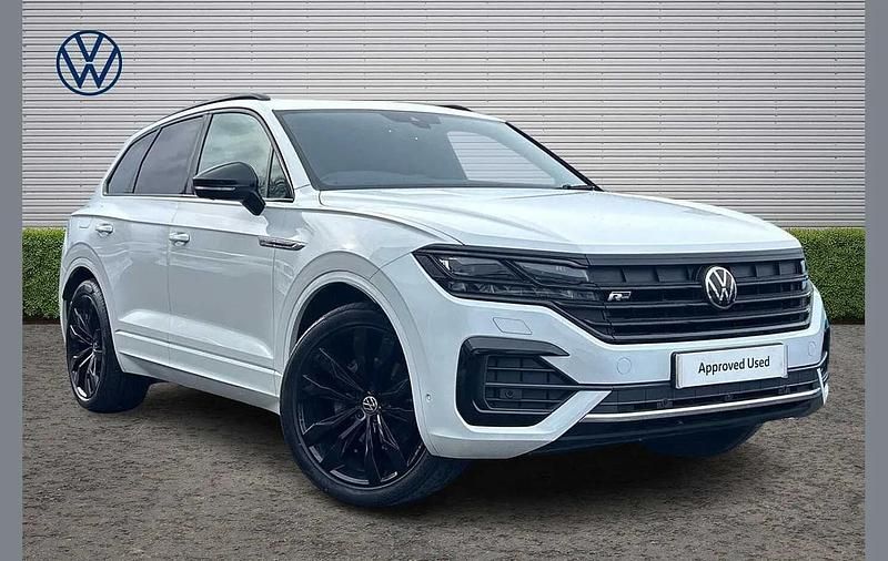 Used VW Touareg Black Edition 286 HP (210 kW) 2020 White SUV