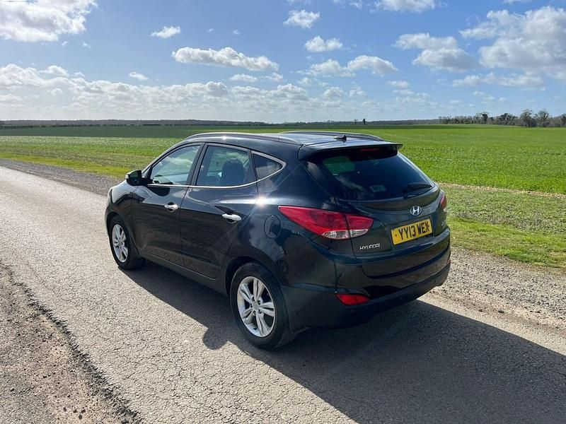 Used Hyundai ix35 Premium 115 HP (84 kW) 2013 Black SUV