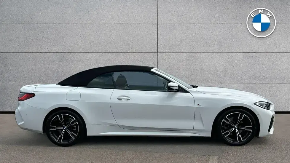 Used BMW 420 Cabriolet M Sport 181 HP (133 kW) 2021 White Cabriolet